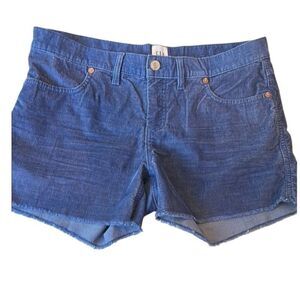 Gap blue corduroy shorts size 8, stretch